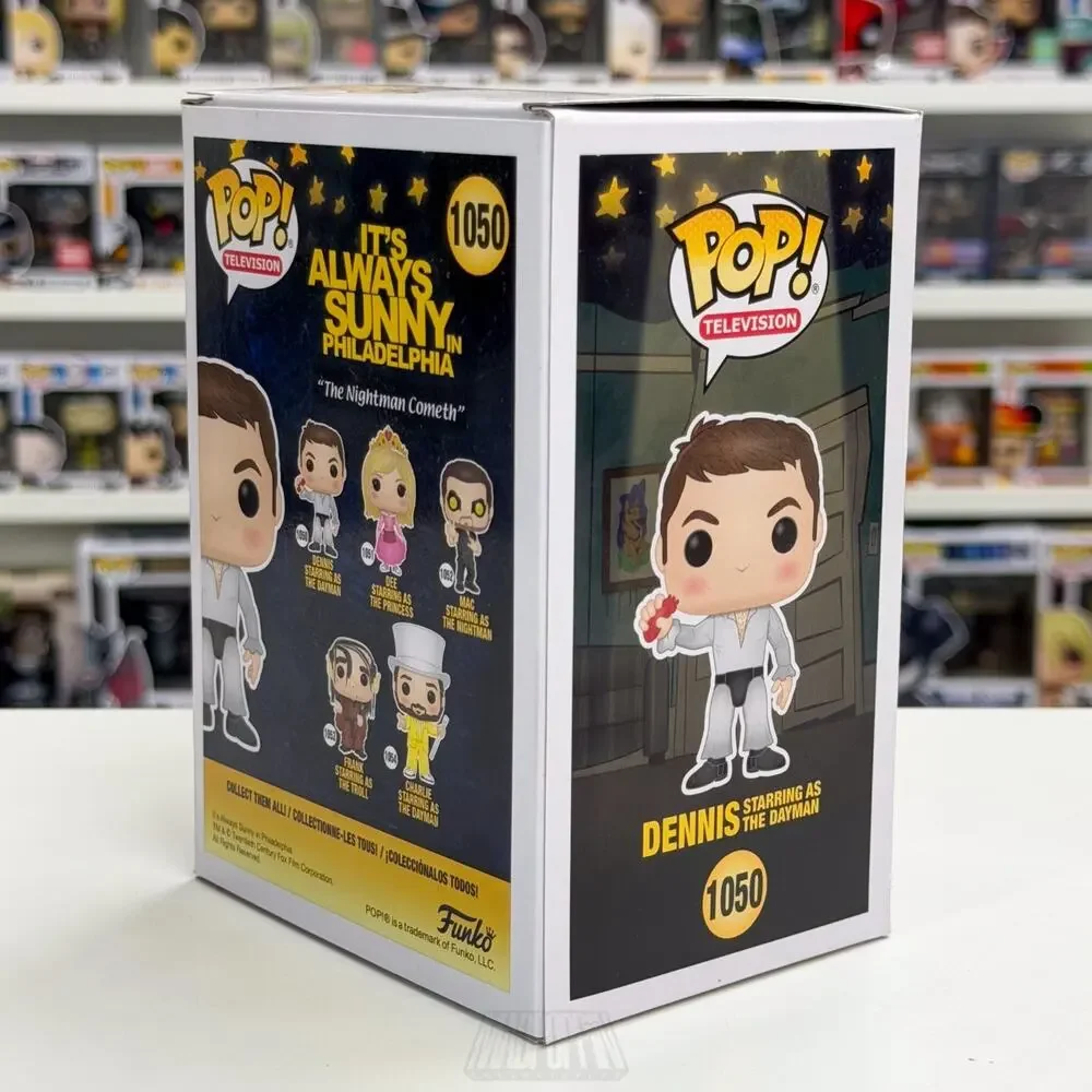 Funko Pop TV It's Always Sunny Philadelphia Dennis as Dayman 1050 Vinyl Figure